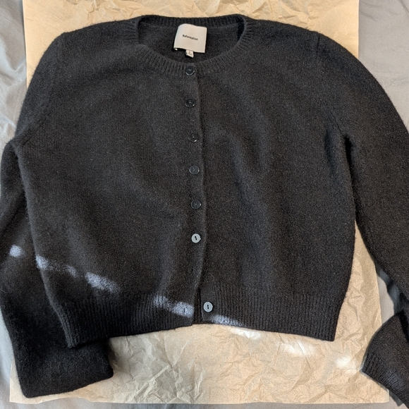 Reformation Clara Cashmere Cardigan Small - Picture 2 of 5